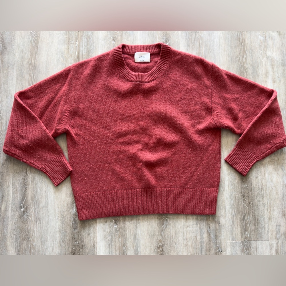 Wilfred Red Sweater